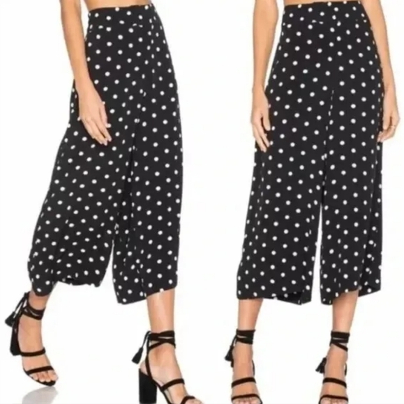House of Harlow Revolve Gwen Polka Dot Culotte - Picture 1 of 4